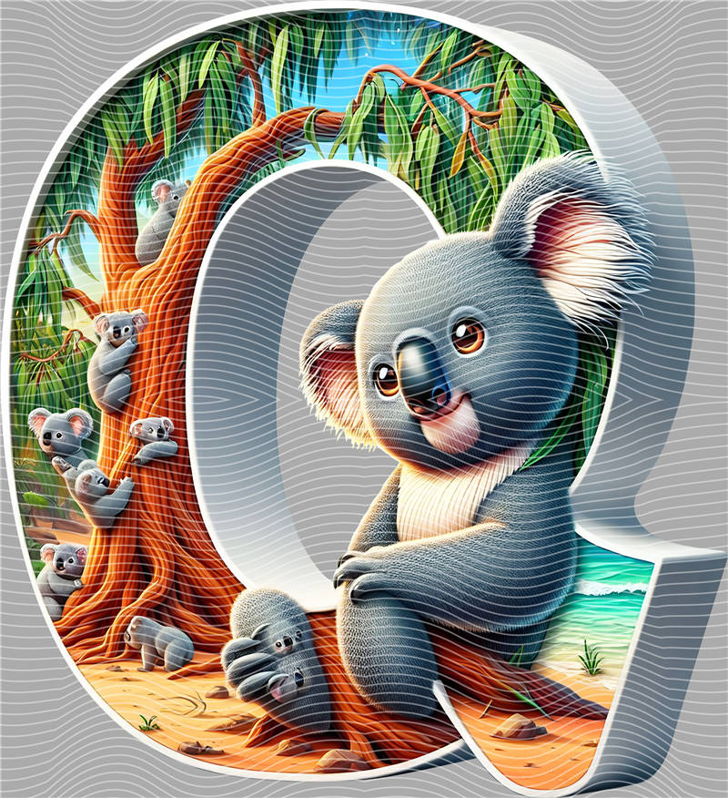 Letters A to Z and Number-AZ 68